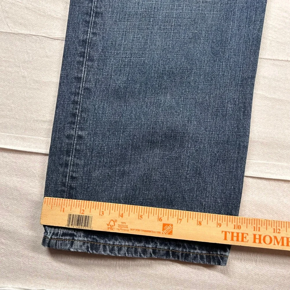 Levis 569 Jeans Mens 38x30 (fits 40x28) Loose Straight Blue Denim Relaxed Skater